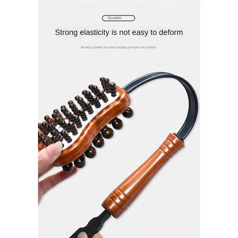 A73U Back Knock Massage Hammer Handheld Back Pounding Massage Hammer Relieve Stress And Fatigue Meridian Massage Tool