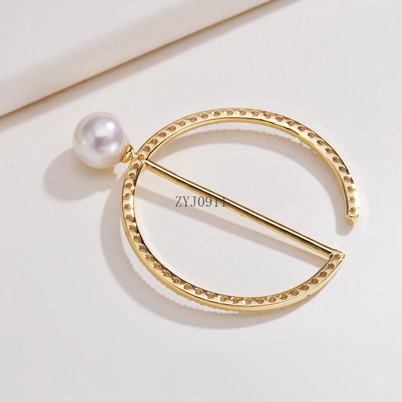 بروش المرأة تي شيرت الزاوية الأعلى تي شيرت تنحنح وشاح حريري مشبك الراقية الصدار دبوس