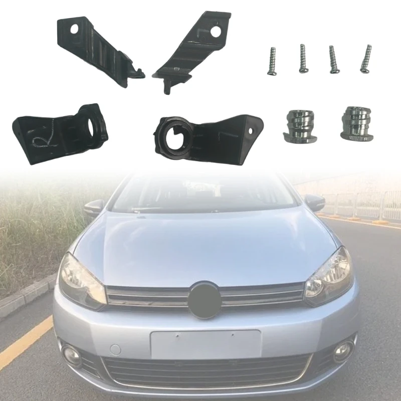 Headlamp Hardware Kit 1K0998226 1K0998225 for Golf MK5 Left/Right Side Headlight Repair Bracket Auto Repair Kit H9EE