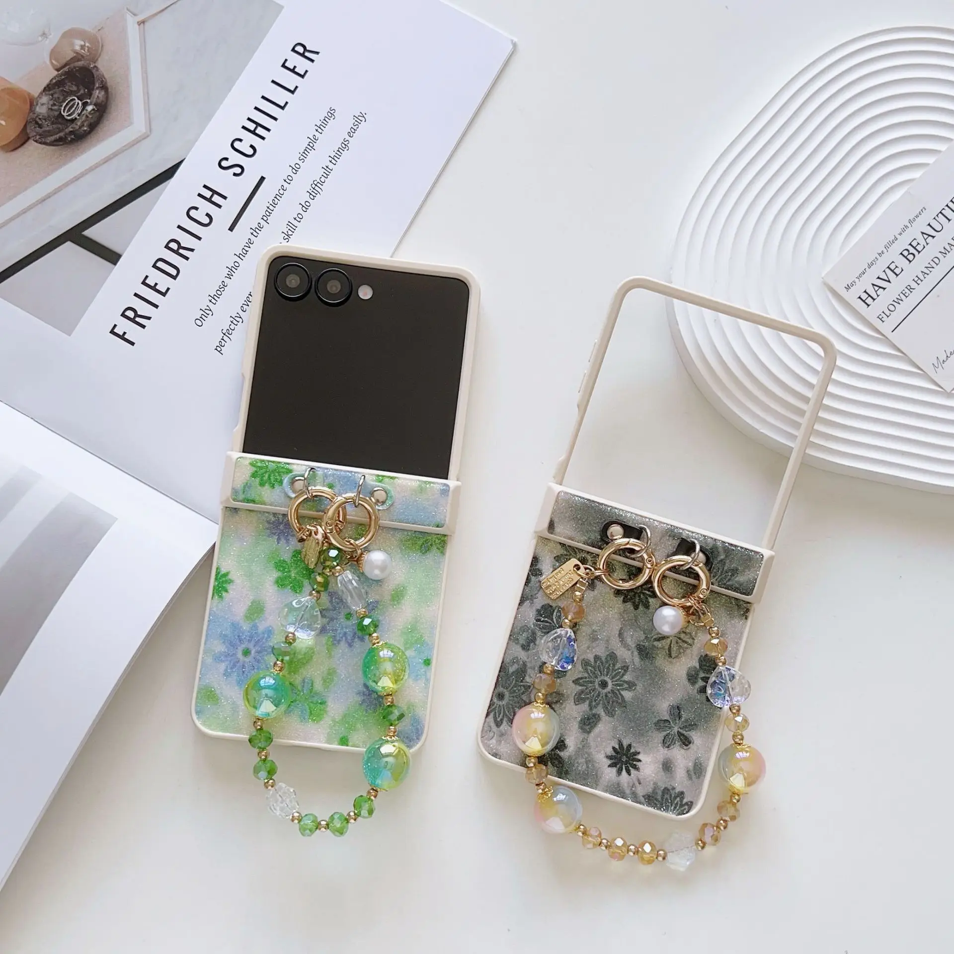 

810A30 Phone Case For Samsung Galaxy Z Flip 7 6 5 4 Protective Back Cover For ZFlip5 ZFlip6 ZFlip7 Case Shell