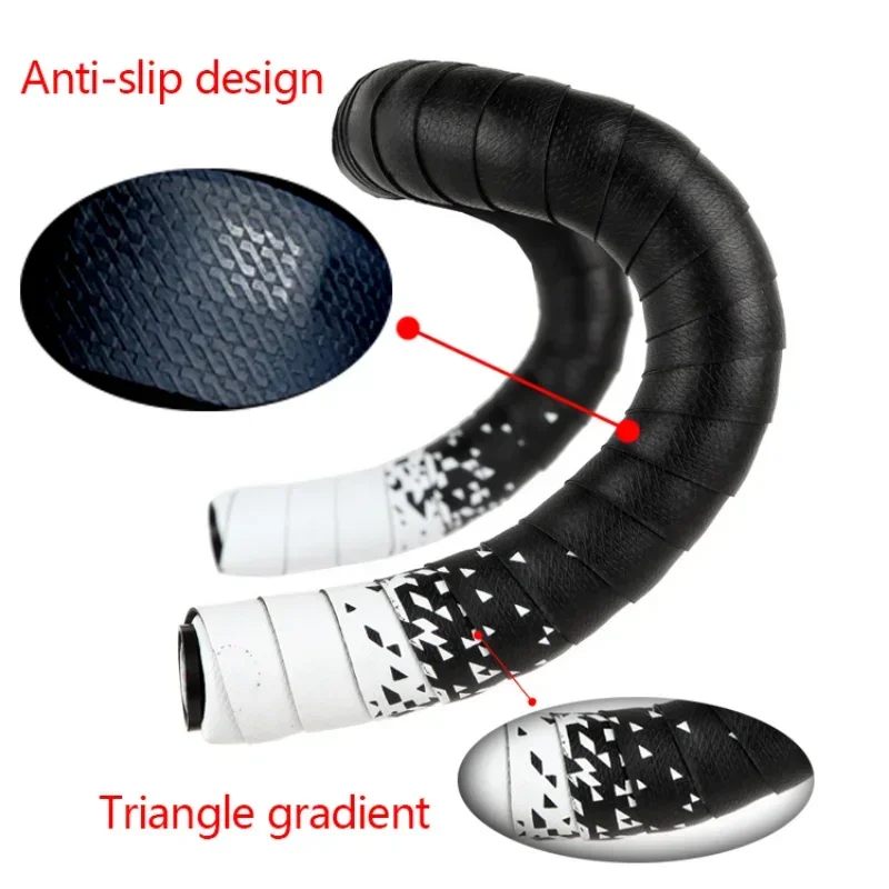 Bicycle Handlebar Tape 2.15m Lengthen Road Bike Handlebar Tape Soft Touch Cycling Bar Wrap Non-slip Bar Grip Cover Bike Part