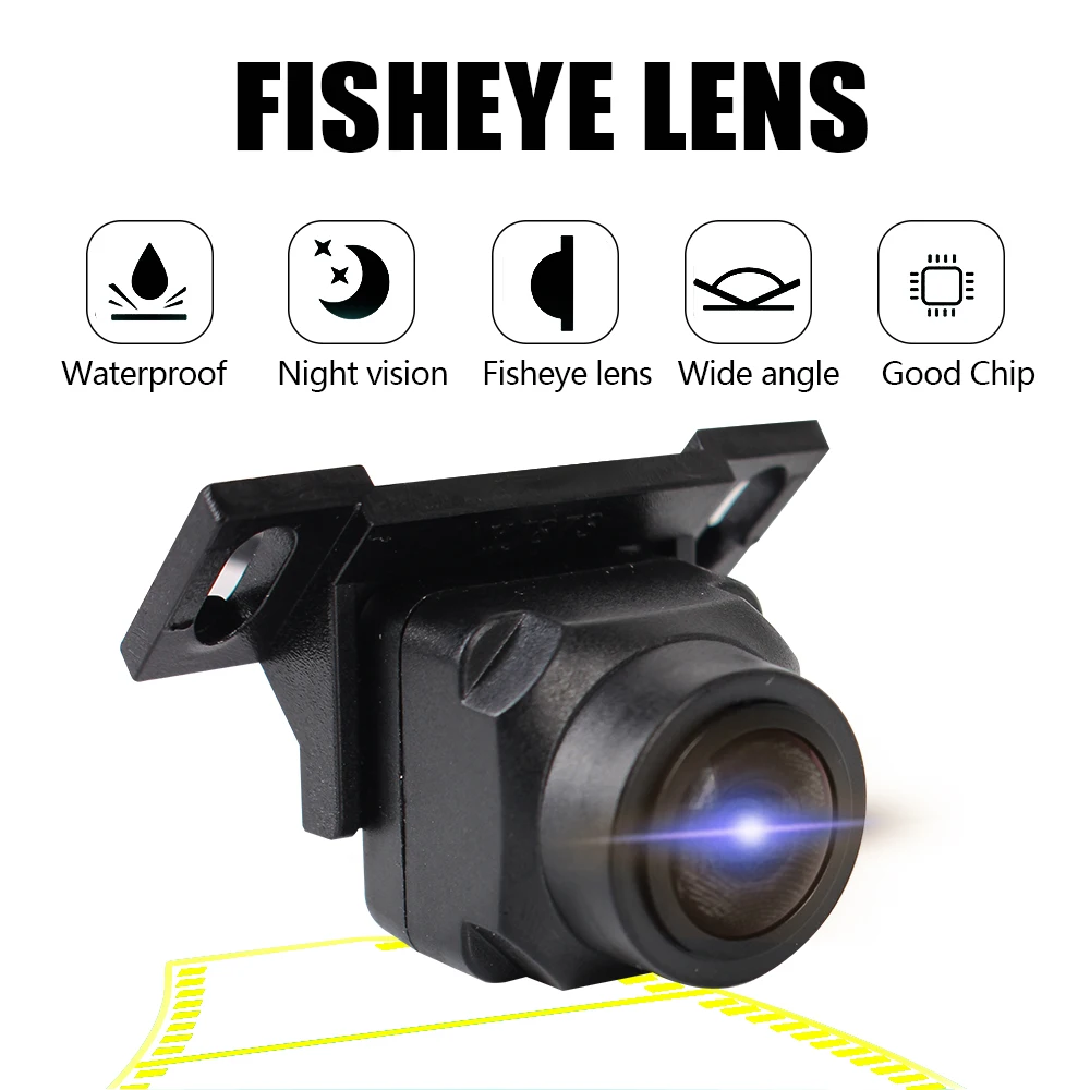 CCD Car Camera Auto parts Rear View Reverse Camera Starlight Night Vision 170 Wide Angle High Definition AHD 1280x1080P