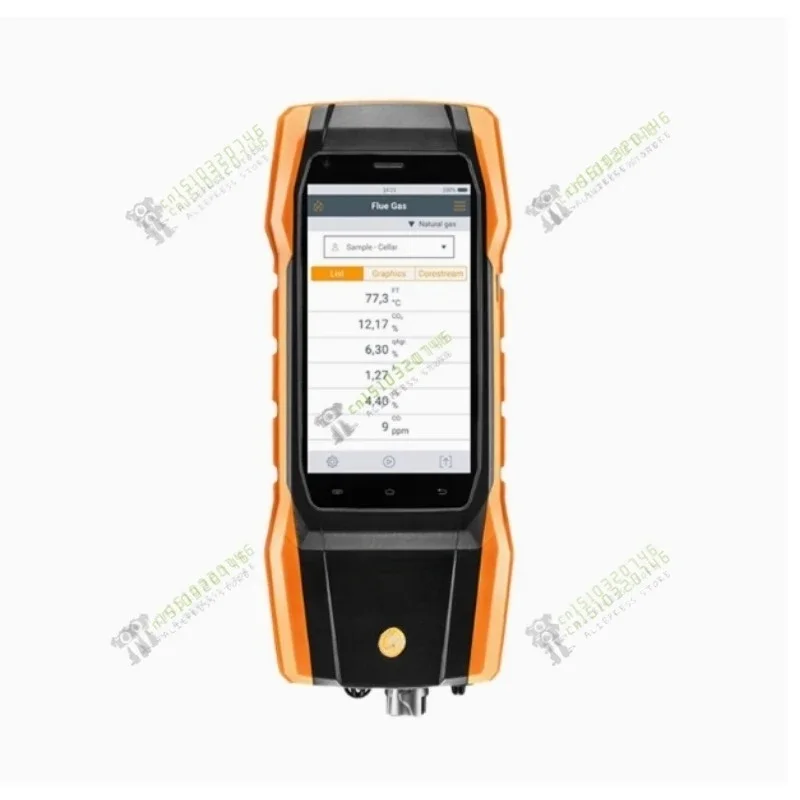 300 - Flue Gas Analyzer (O2, CO up to 4,000 ppm)  Intelligent touch technology for flue gas analyzer