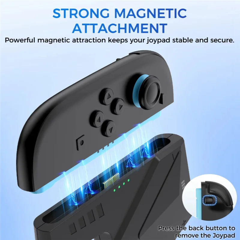 For Nintendo Switch 2 Charging Grip Play While Charging Case-Friendly With Charging Indicator And Overcharge Protection