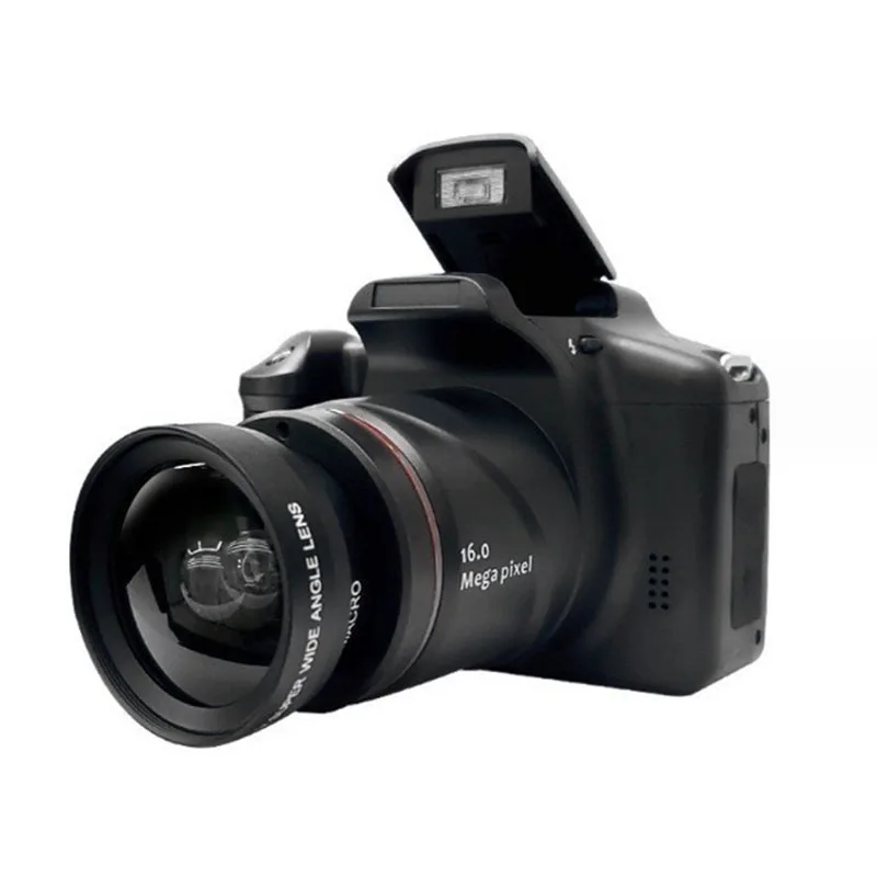 Photography Camera Portable Small DSLR High-Definition Home Photography Wide-Angle Lens Camera Output Selfie Camera