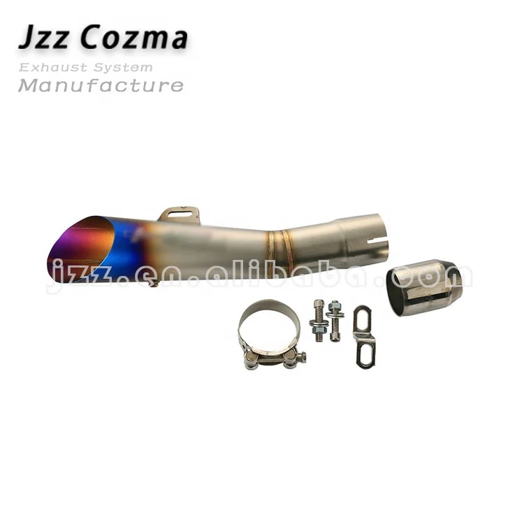 JZZ cozma motorcycle exhaust muffler universal sport racing muffler