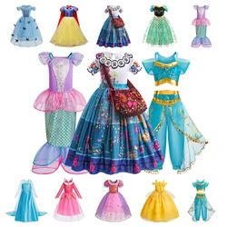 Little Girls Princess Costume Kids Birthday Luxury Dress Up Children Summer Ball Dress Performance Vestidos Kids Cosplay Dresses