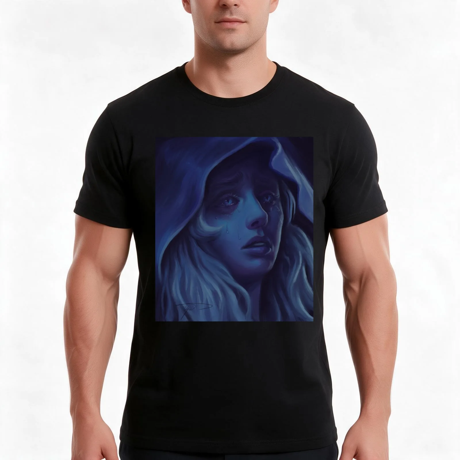 Blue diamond Steven Universe T-Shirt Summer Casual Cotton Tee Oversized Streetwear Tops Vintage Graphic Print 100% Cotton
