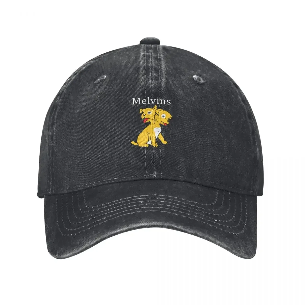 Melvins Houdini, Two Headed Dog Vintage Metal Baseball Cap Sun Cap Hat Beach Mens Tennis Women's