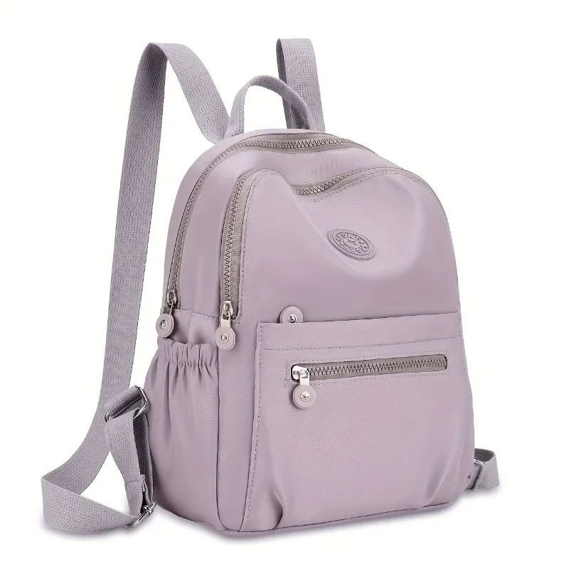 Stylish Travel Casual Oxford Backpack Multi Pocket Durable Shoulder Bags Versatile Practical Student Backpacks for Work Outings