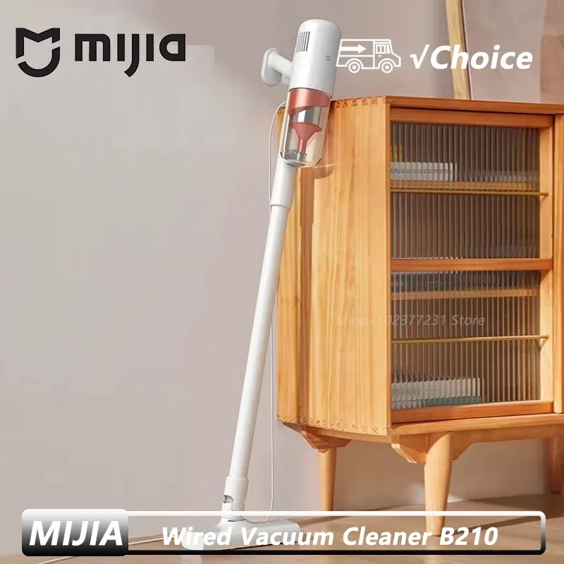 

Original Mijia Wired Vacuum Cleaner 16kPa Strong Cyclone 5 Fold Suction Depth Filtering Handheld Sweep Cleaning Home