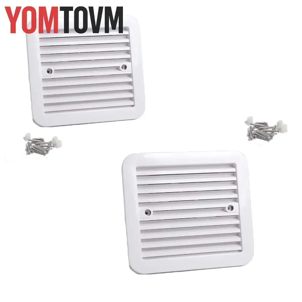 

12V Fridge Vent with Fan for RV Trailer Caravan Side Air strong wind exhaust Automobile Accessories Car Styling Camper