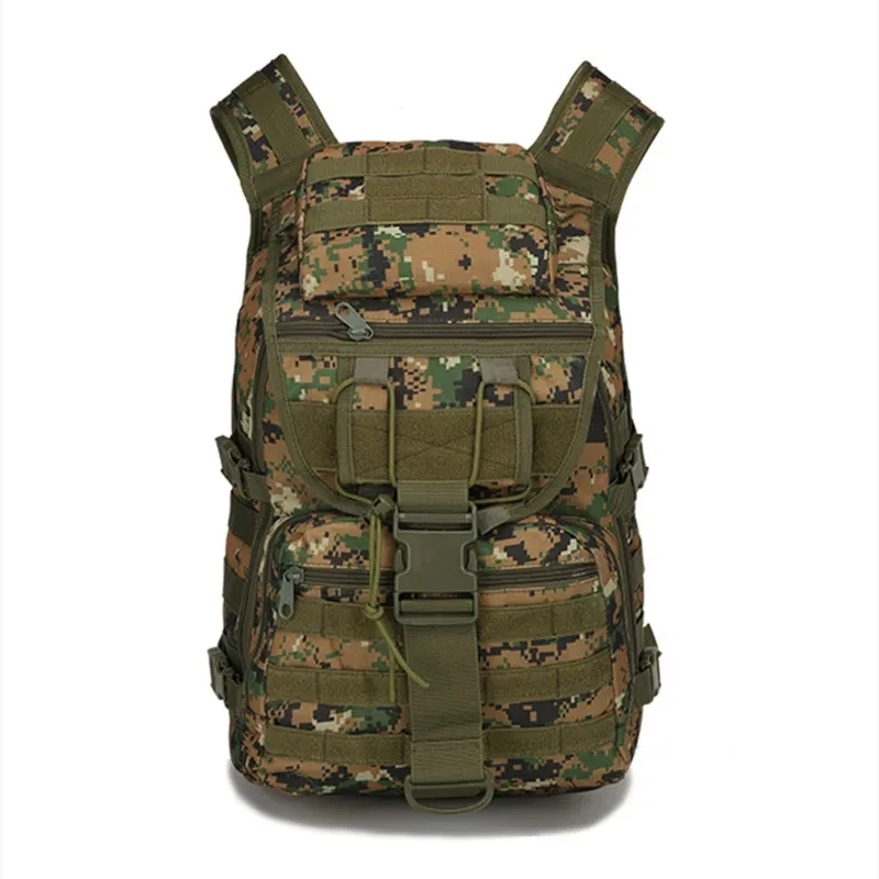 2024 New Outdoor Tactical Backpack Waterproof Mountaineering Bag Hiking Camouflage Backpack Wear-resistant Backpack