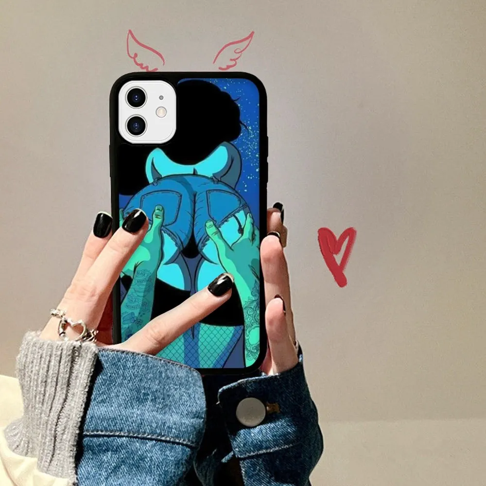 

Sexy Lady Red Lips Hot Girl Phone Case Magesafe Magnetic Wireless Charge Case For Samsung S10 20 30 22 23 24 Plus Lite