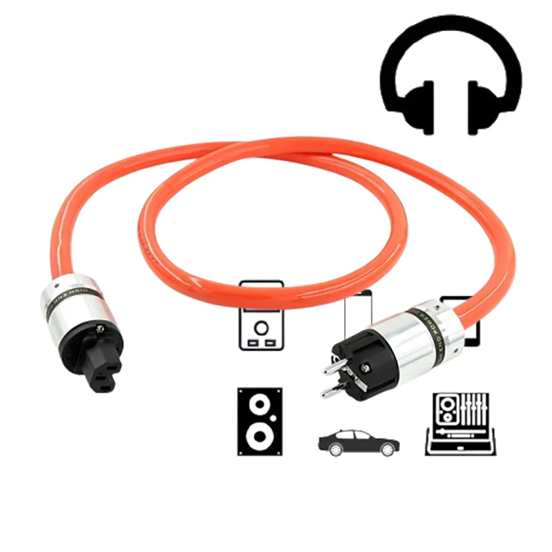 

Premium 5N OFC EU Schuko AC Power Lead for Hi-Fi Systems​