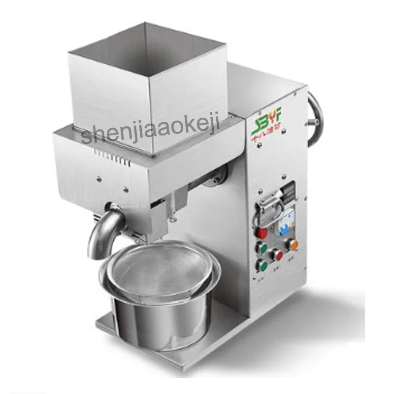 Stainless Steel Commercial Oil Press Machine Oil Presser For Sesame/Melon Seeds/Rapeseed/Flax/Walnut Peanut Oil Pressing Machine