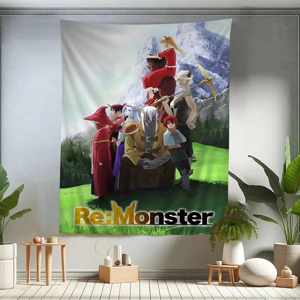 

N-Naoki Urasawa S Monster Anime Hanging Bohemian Tapestry Home Decoration Hippie Bohemian Decoration Divination Wall Hanging