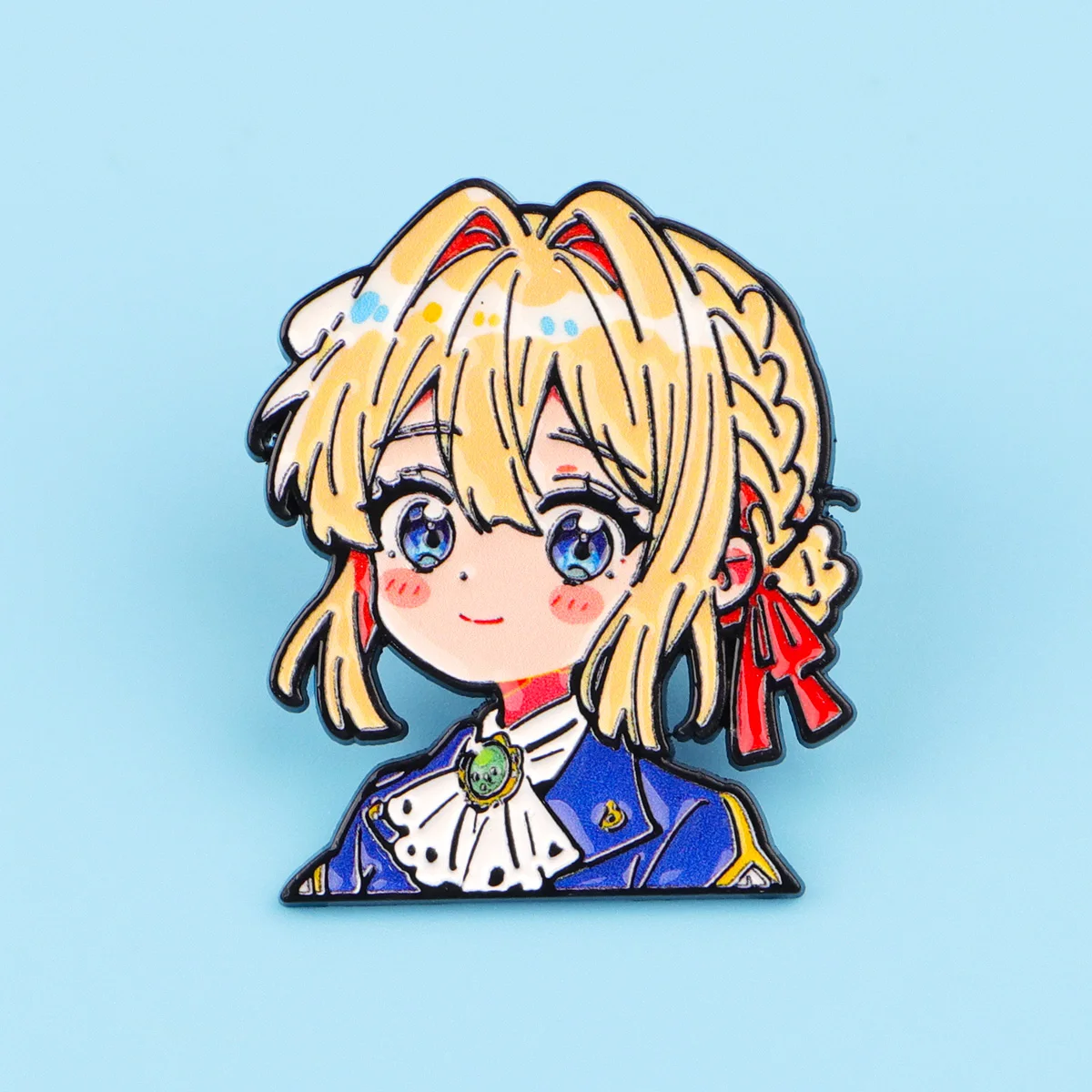 Cute Girl Enamel Pin Cartoon Anime Badges on Backpack Women's Brooches Hat Lapel Pins Cosplay Accessories Fans Gifts
