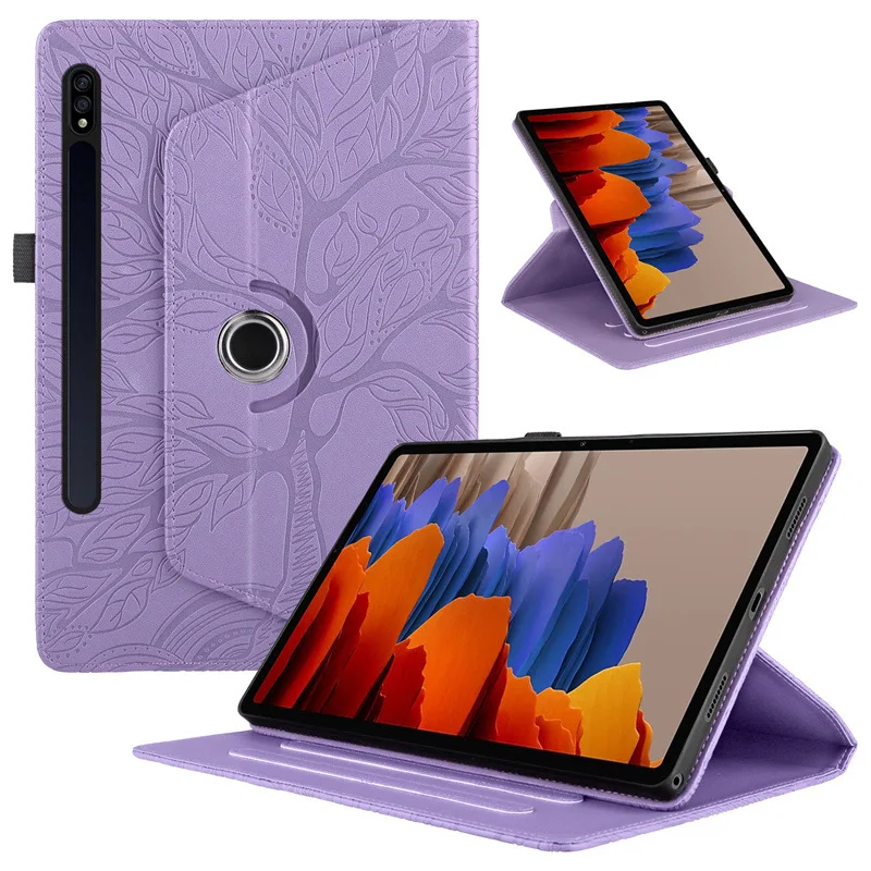 

Подходит для Samsung Tab S7 S8 Tree of Life, вращающийся кронштейн для планшета S9, защитный чехол p610, чехол с защитой от падения