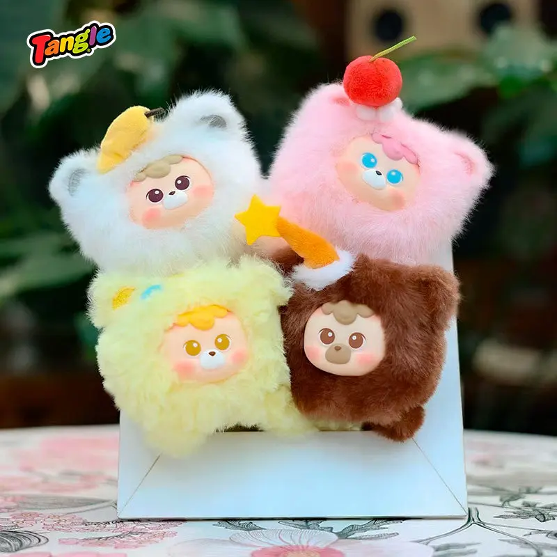 New Genuine Tangle Plush Twist Fidget Toy Cute Soft Keychain Backpack Charm Sensory Adhd Concentration Training Toy In Stock