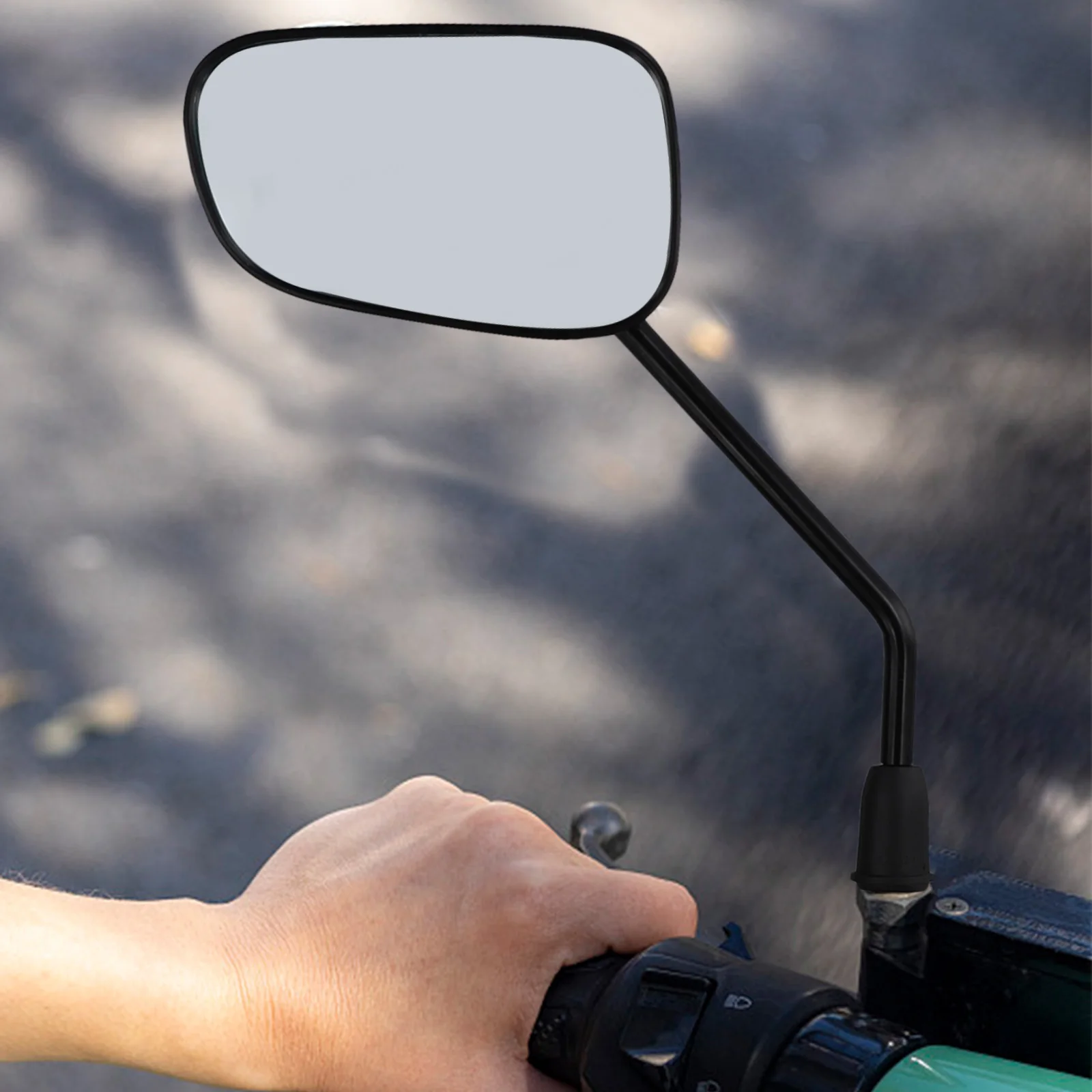 Easy To Use Ebike Electric Bike Mirror View Monitor Deformation Deviation Diameter Package Content Pair Rearview