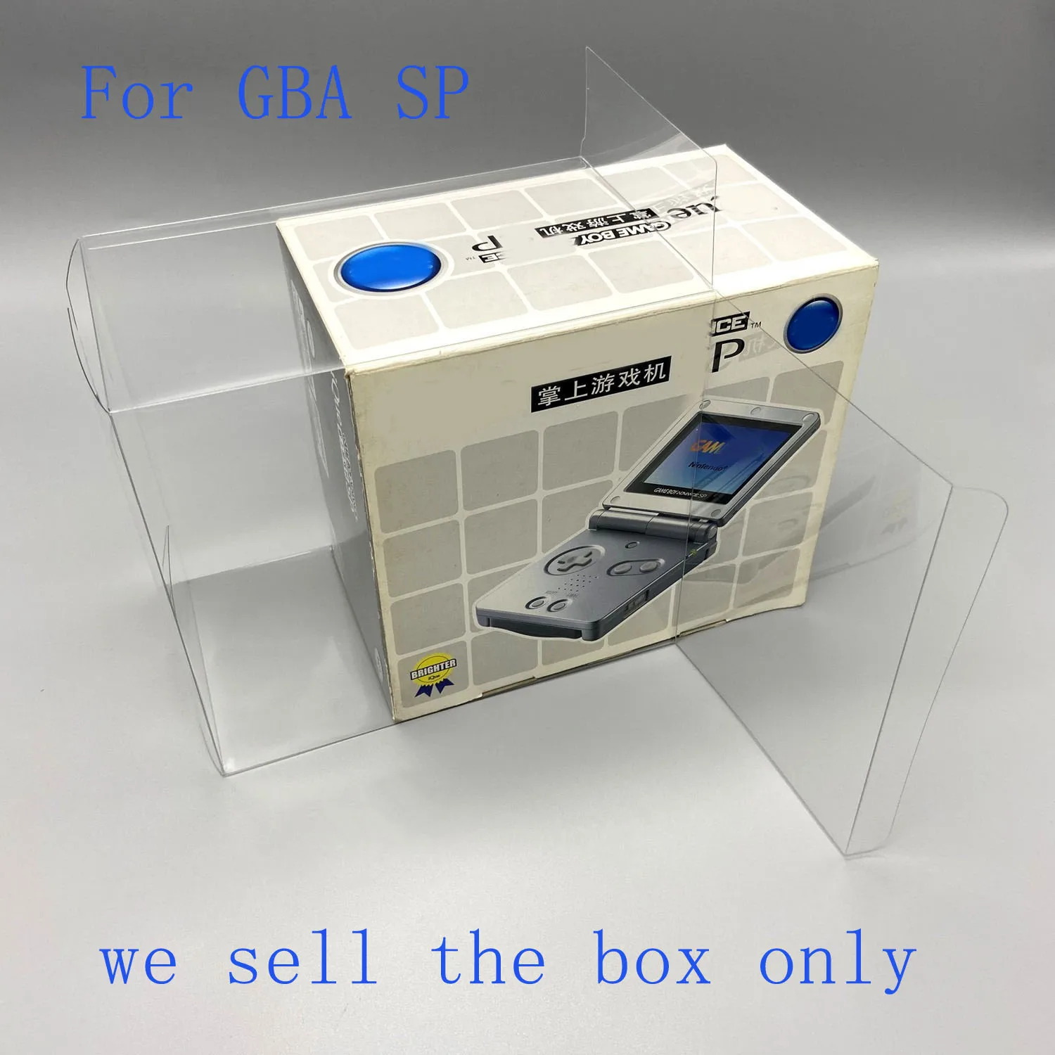 

Transparent Storage Box For IQUE GAMEBOY ADVANCE SP GBASP Highlight First release gift box limited version Collect Boxes