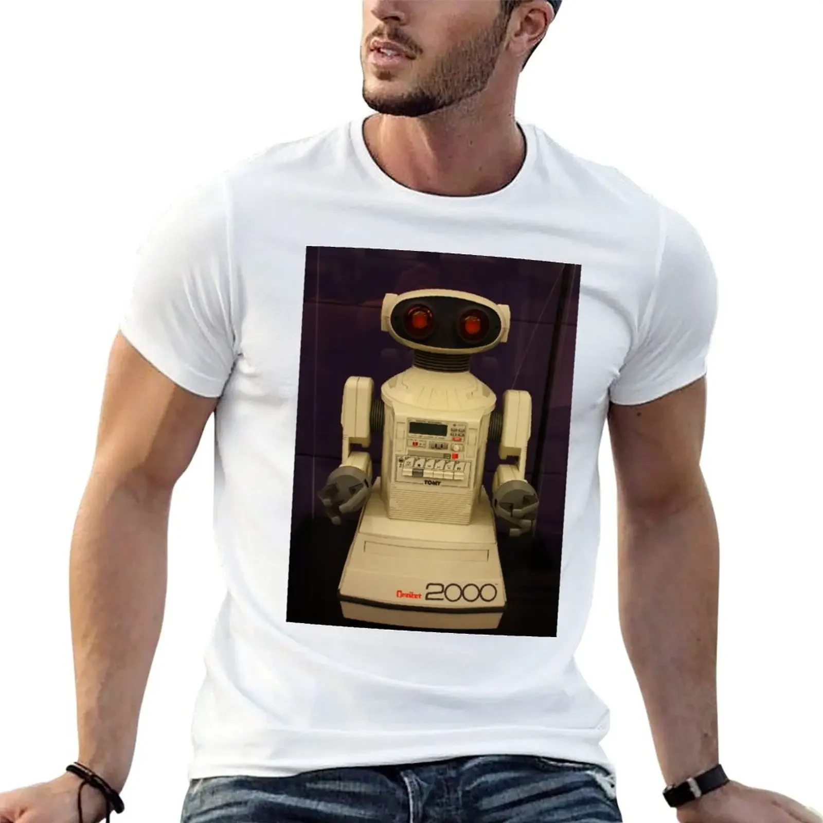 

Omnibot 2000, Computer History Museum, Mountain View, California T-Shirt boys whites custom shirt plain t shirt men