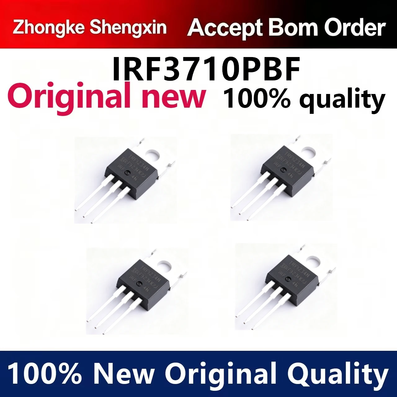 （5pcs）New original imported IRF3710PBF field-effect transistor IRF3710 100V/57A TO-220