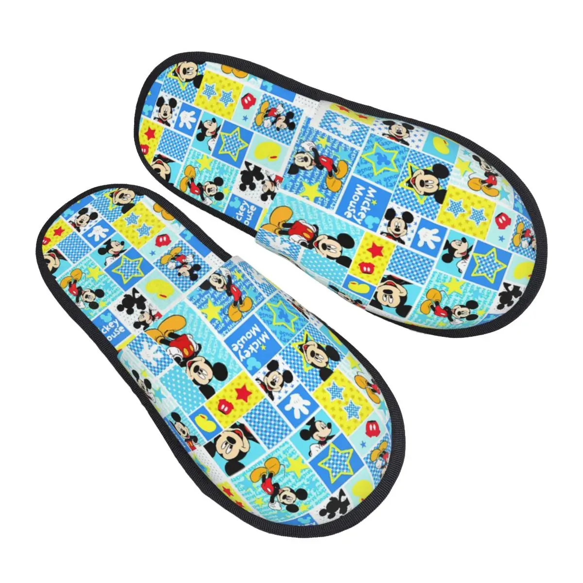 

Домашние тапочки с изображением Минни и Микки Мауса, женские удобные тапочки из пены с эффектом памяти, тапочки для спальни