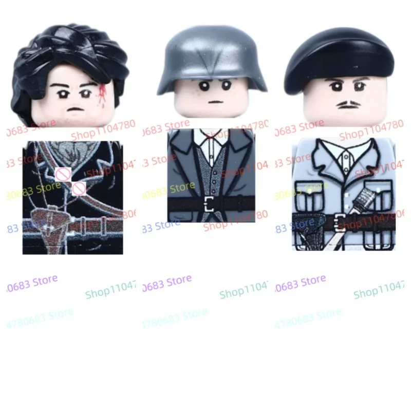 

MOC Building Blocks New Mini Doll Military Polish Guerrilla Toys Assembled Collectible Ornaments Holiday Gifts
