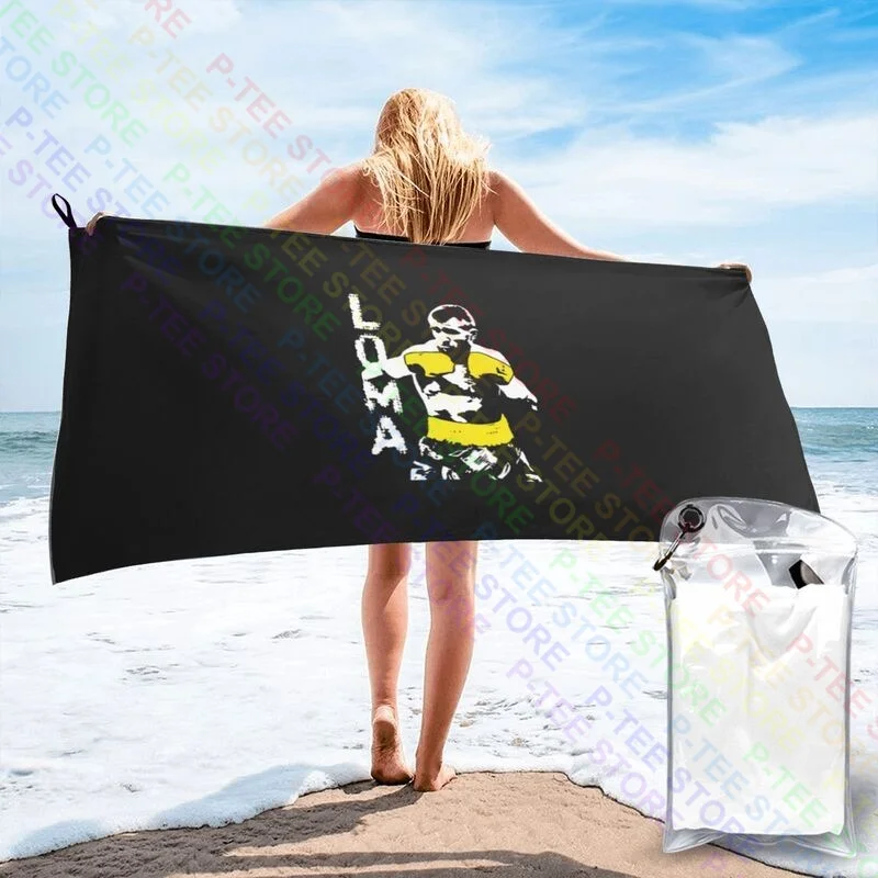 Vasyl Lomachenko Professional Boxer Silhouette Quick dry Towel New Microfiber Personalized