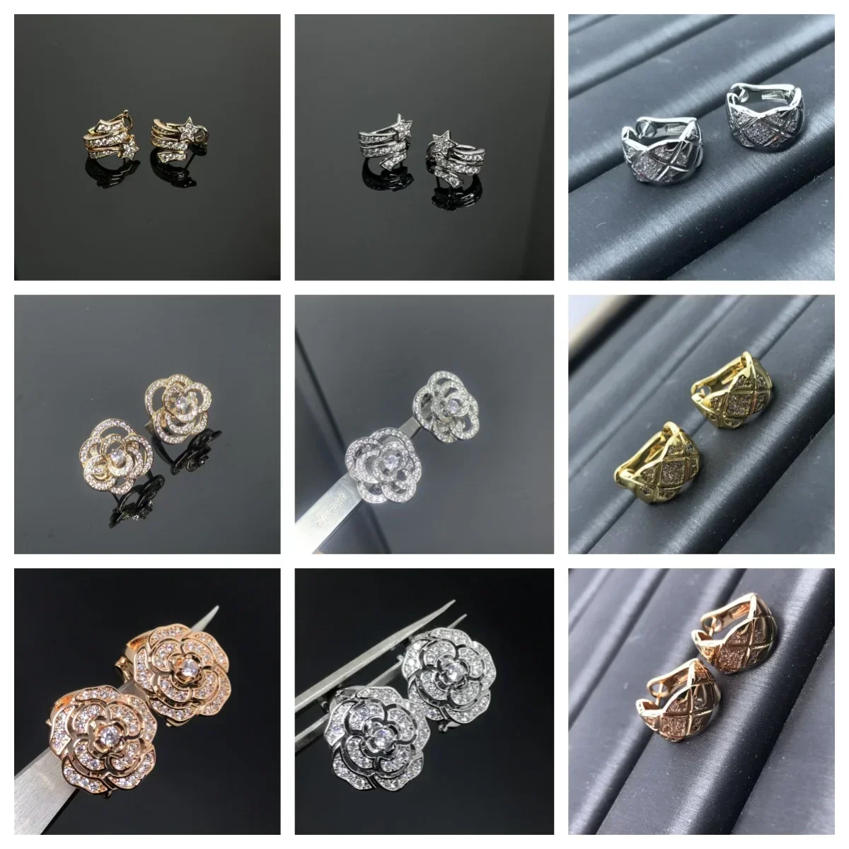 

2024 New France Brand High-quality Earrings Jewelry Is Suitable for Daily Wear Party Fashion Classic Elegant Women