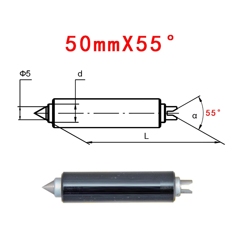 10 paar digitale schroefdraadmicrometers F0200 inch maat meetkop 60 ° 55 ° Geproefd 25 50 75 100 125 200 175