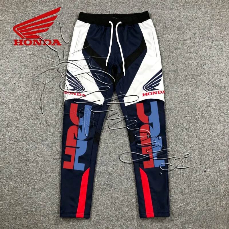 

2026 Summer Design New Honda HRC Racing Enthusiast Cycling Pants Men's MOTO Off Road Sports Speed Dry Pants Motorcycle Suit