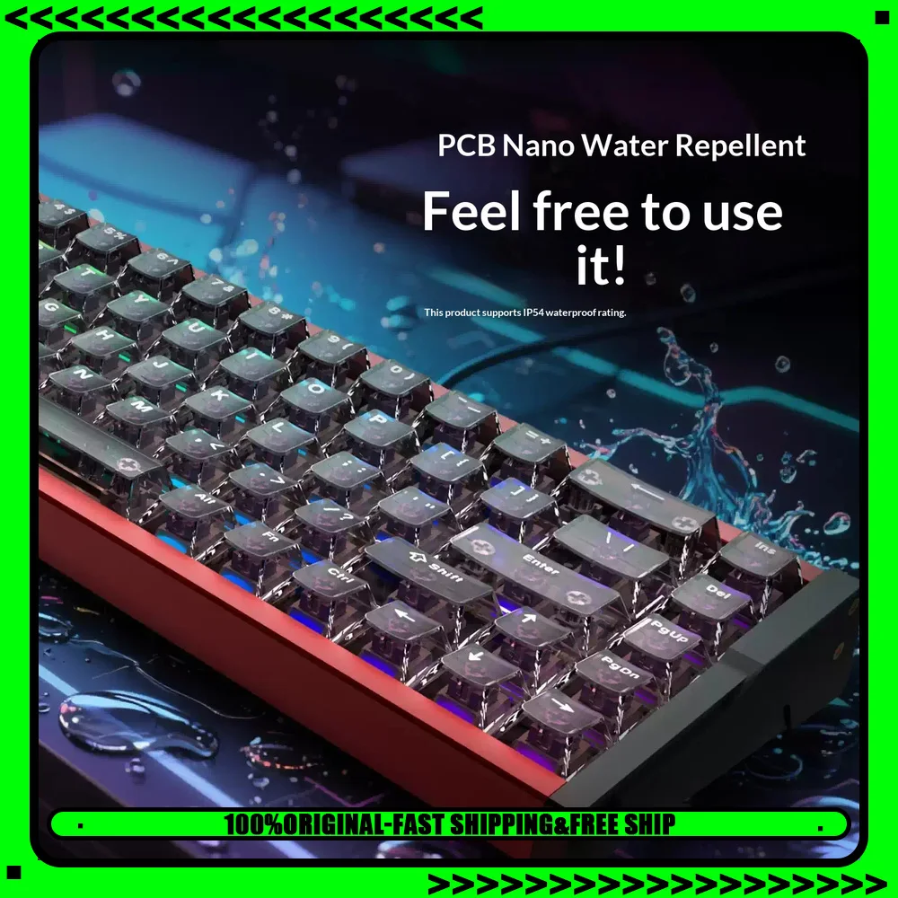 IROK MG68 Series Magnetic Switch Gaming Keyboard CNC Aluminum Rapid Trigger RGB Wired Wireless for PC Gamer