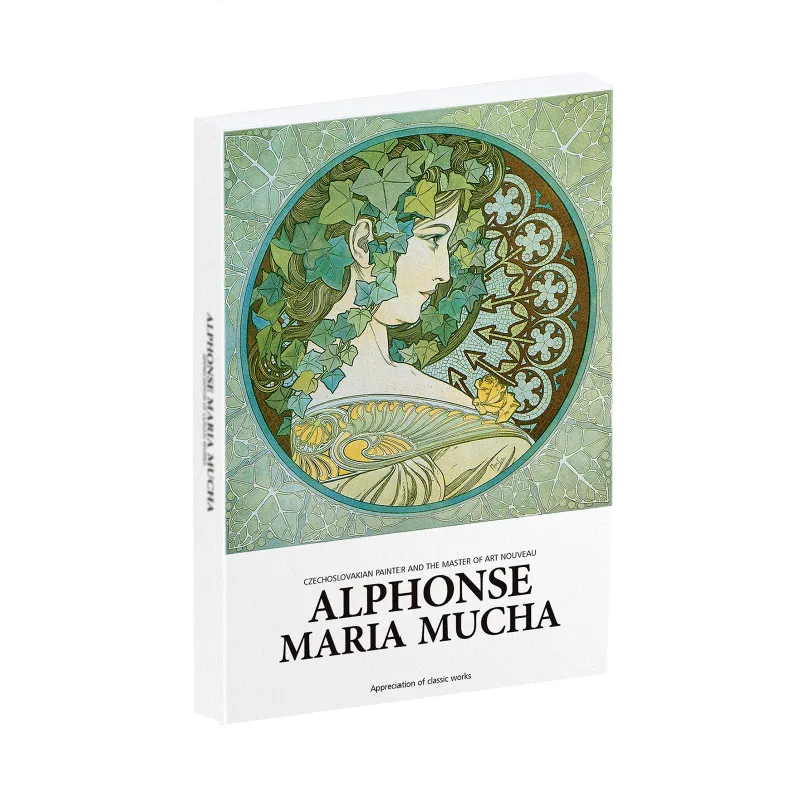 30 Sheets/Set Alphonse Maria Mucha Art Card Vintage Postcards Painting Greeting Card Wish Card For Wall Sticker Decoration