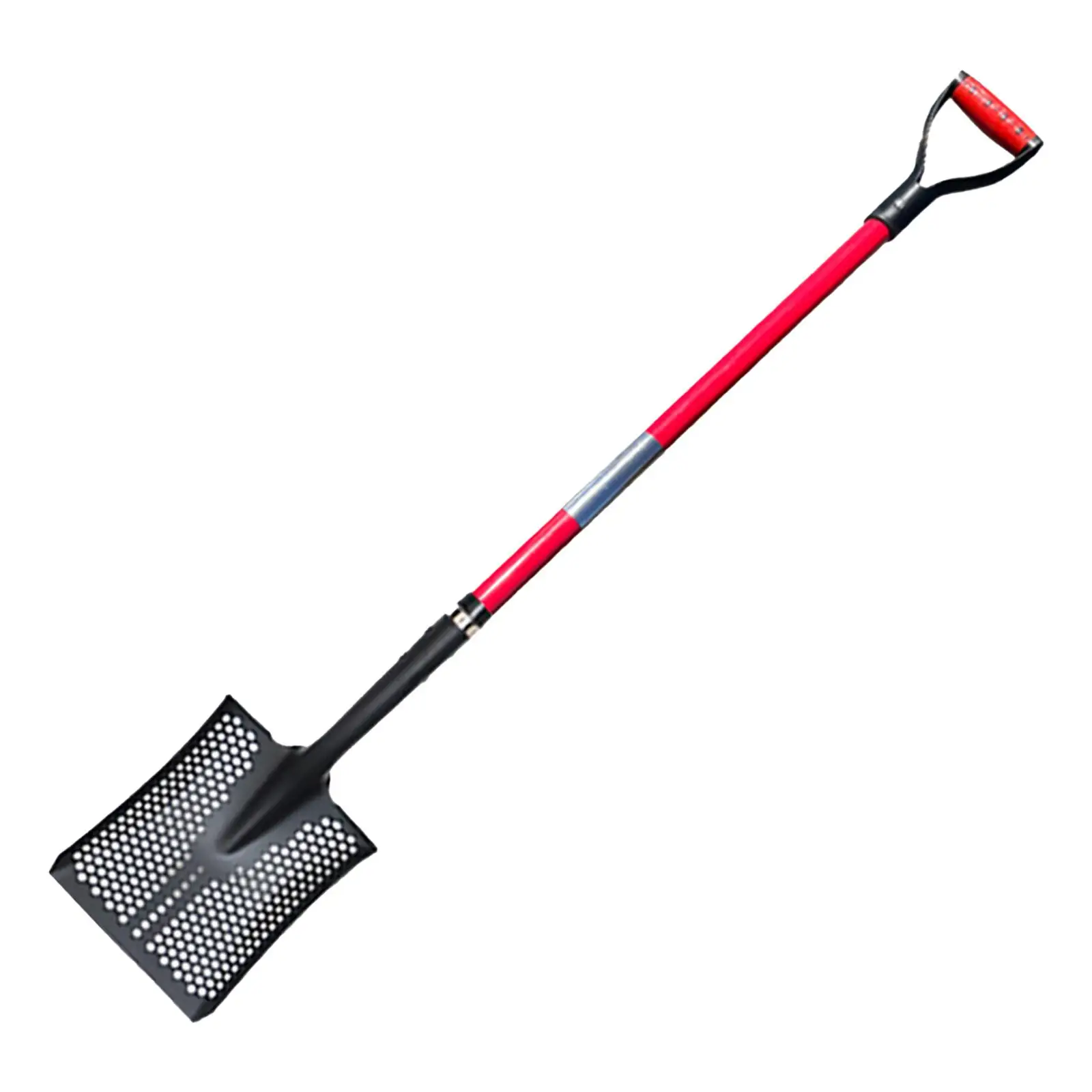 Multifunctional Soil Shovel Head Mesh Sieve Spade Large Capacity Agricultural Tool for Garden Farm Use