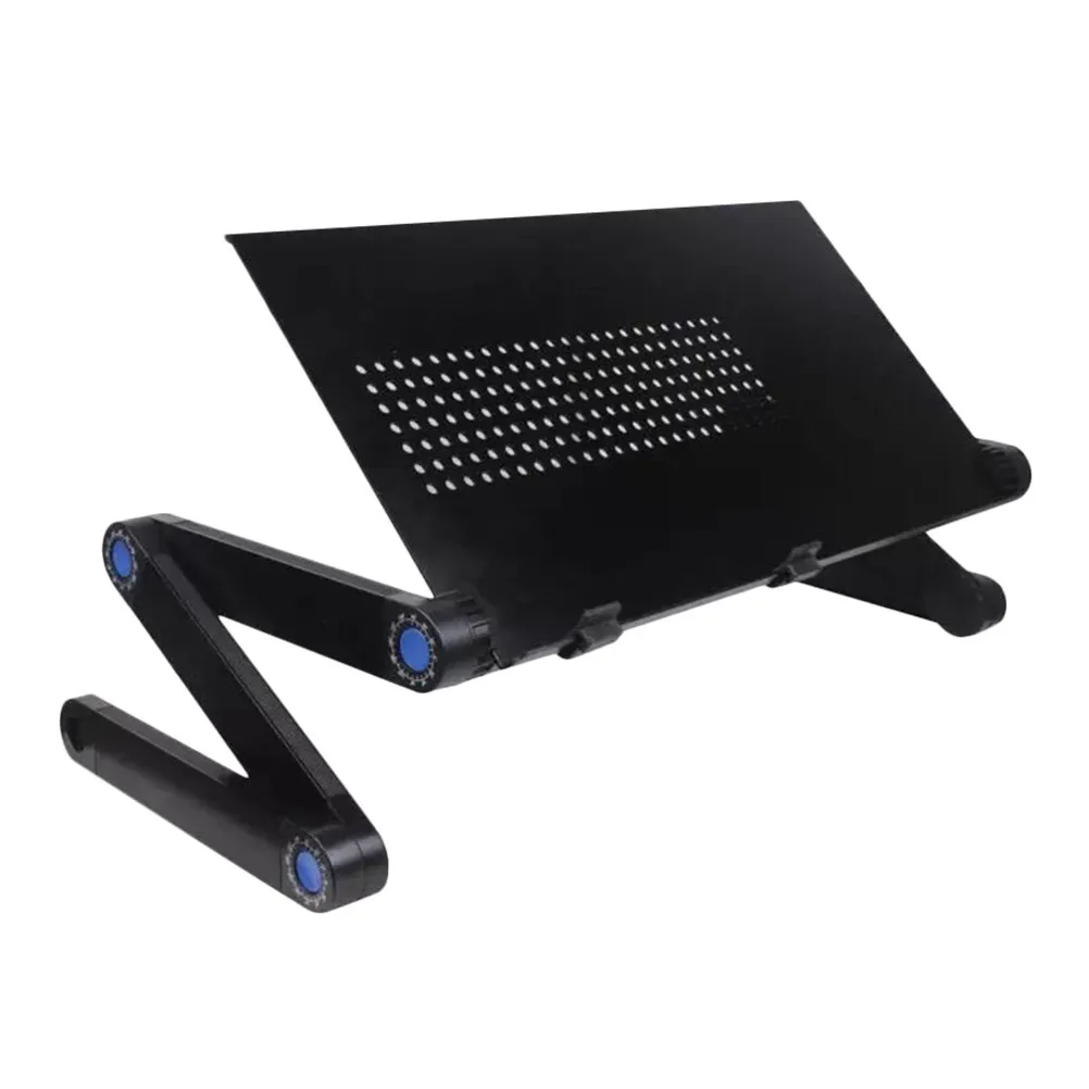 

Foldable Bed Laptop Desk Ergonomic Cooling Surface Adjustable Height Laptop Table for Home Office Dormitory Study