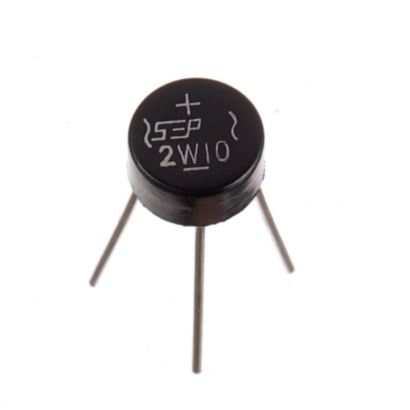10/20/50PCS 2W10 Diode Bridge Rectifier 2w10 2A 1000V