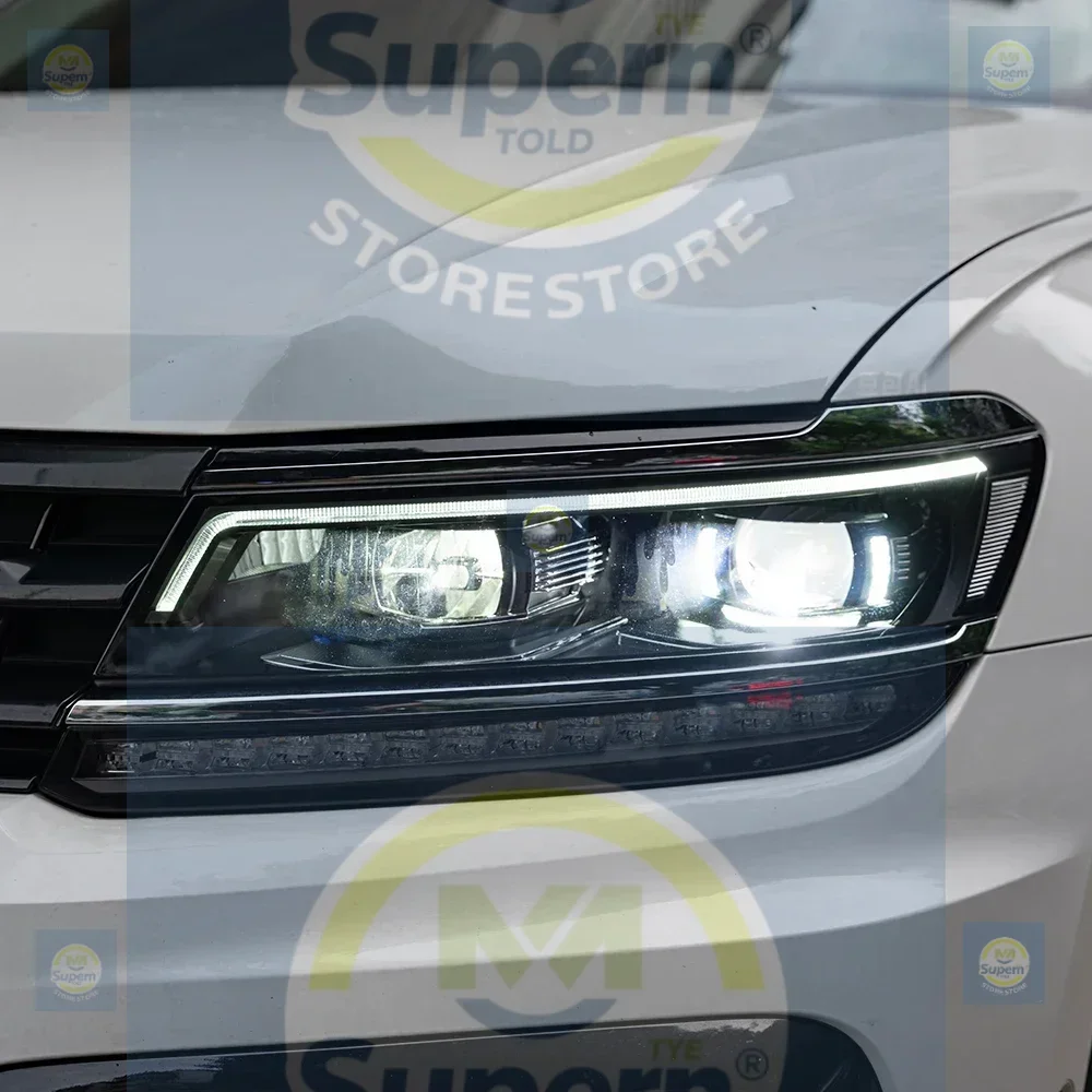 

Upgrade High Configure Car Front Lights Assembly For VW Tiguan L 2017-2021 LED Auto Headlight Projector Dual Lens