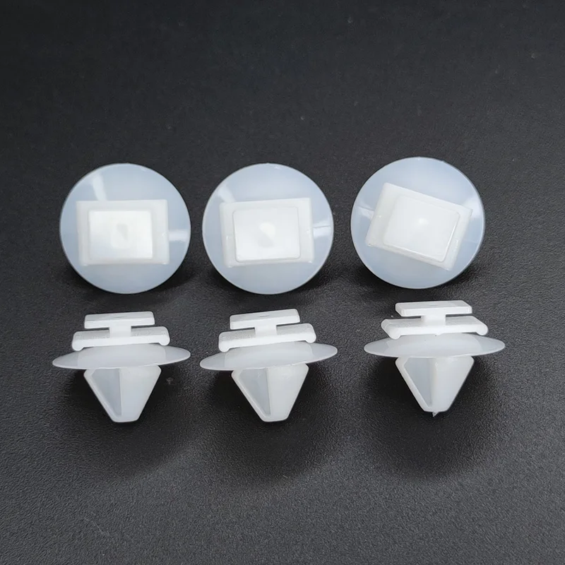 60pcs Front Bumper Door Trim Clips Car Product Fastener Auto Replacement For Renault 7701049270 Clio Megane Citroen Peugeot