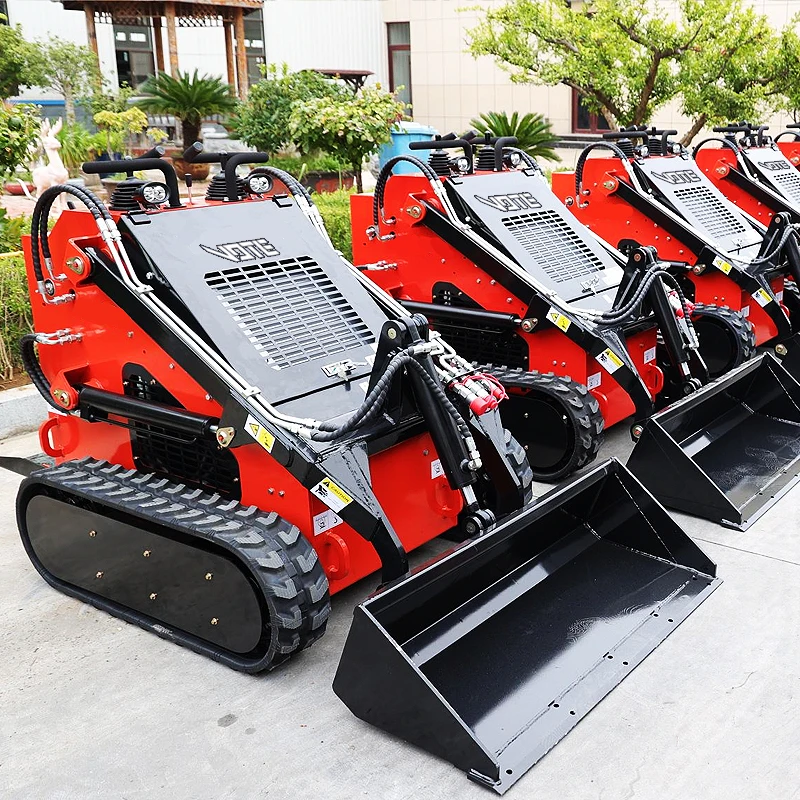 Imagem -06 - Mini Carregadeira de Rodas Multifuncional Epa Barato Skid Steer Loader com 4wd Barato Preço de Ex-fábrica