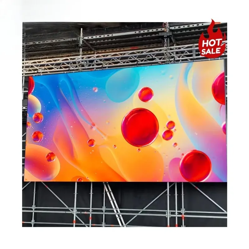 3840Hz High Refresh Modular LED Display Screen P2.6 P2.9 P3.9 Full Color Indoor Outdoor Church Stage Event Rental LED Video Wall