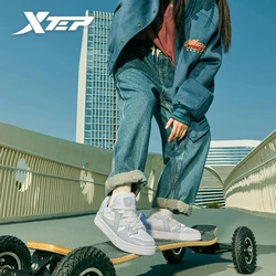 Xtep Maxx Skateboard Shoes Women Shock Absorption New Style Sport Shoes Cushioning Non-Slip Support Sneakers 876118310010