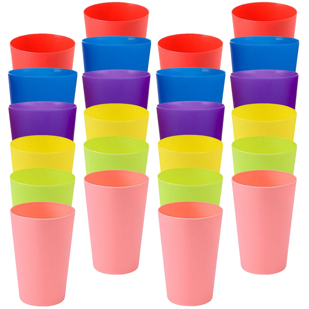 24 قطعة أكواب المكدس للأطفال طفل رضيع مجموعة تعليمية لعبة تعلم مونتيسوري فرز العد النشاط اللعب في الأماكن المغلقة في الهواء الطلق #2