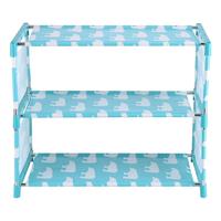 3 Tier Nonwoven Fabric Shoe Rack Space Saving Organizer Minimalist Home Dorm Storage Holder Cabinet