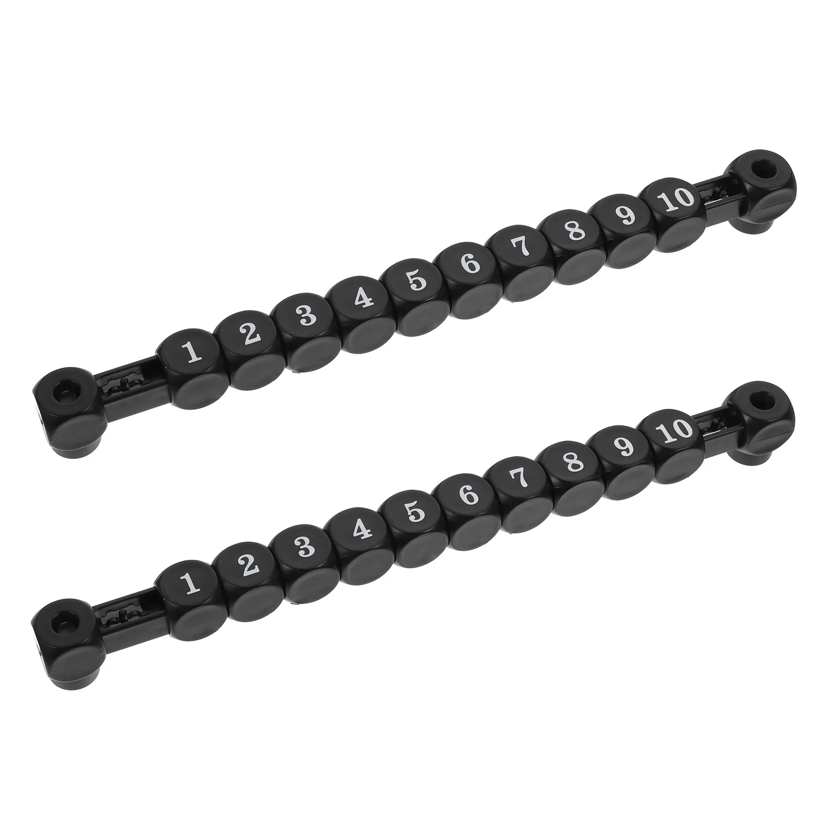 Compteurs de marquage à grille en plastique, 2 pièces, pour baby-foot, Table de Football, marqueurs de partition de sport, dispositifs de marquage