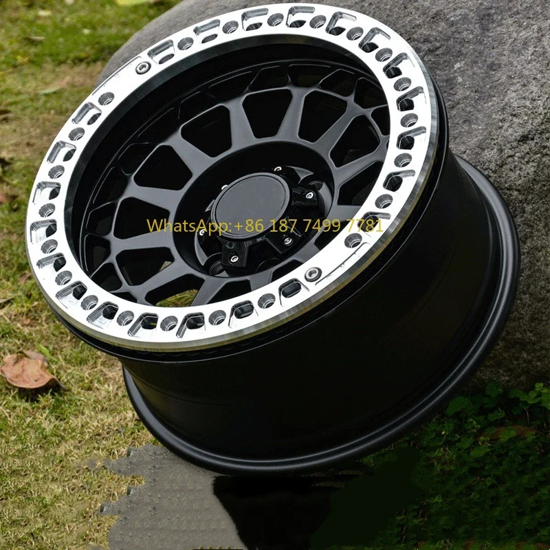 

New Black off Road Forged Wheels 6x139.7 Rims Beadlock for Huracan Tank 300