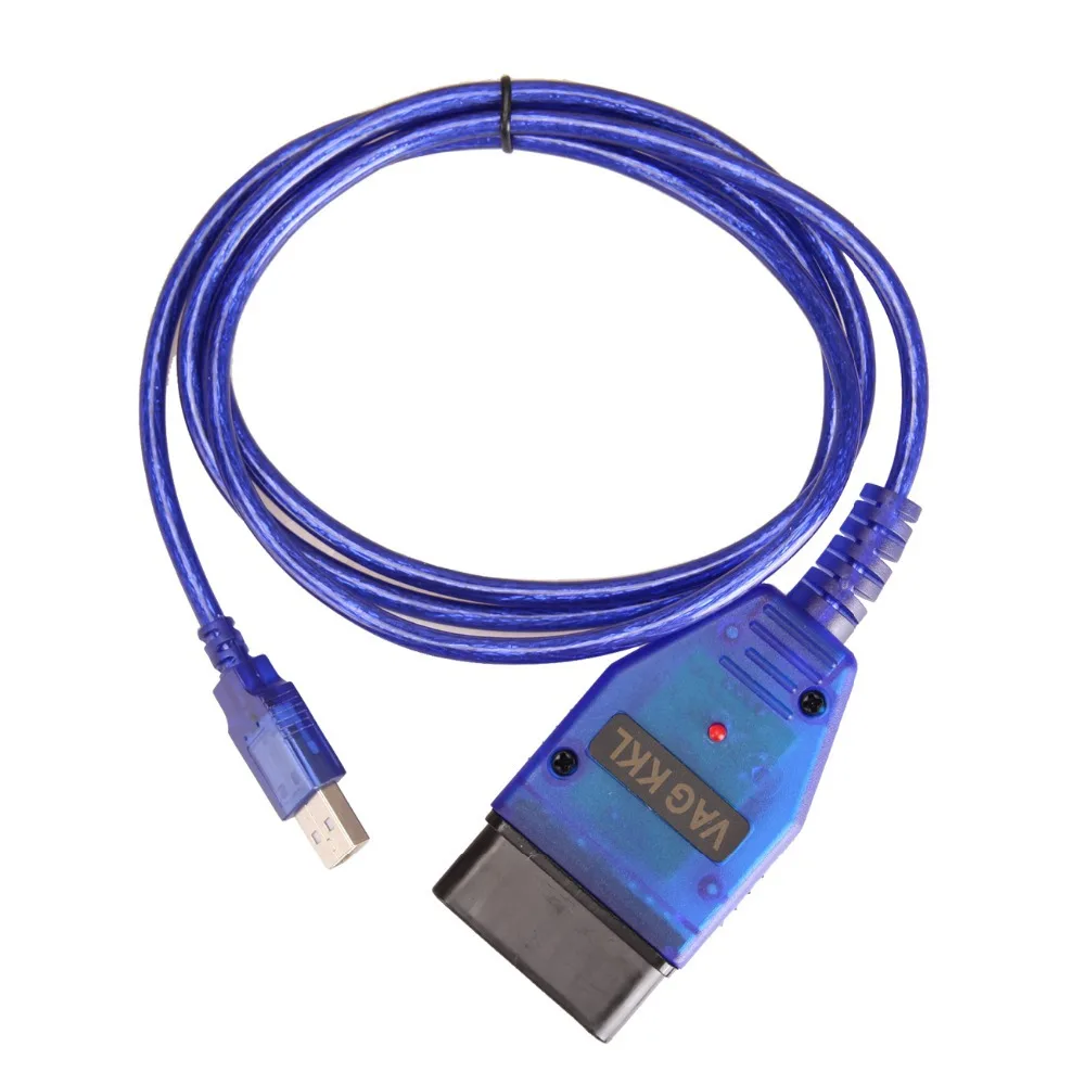 VAG KKL 409.1 OBD2 USB Interface - CH340 Chip Diagnostic Cable for Vag 409 OBD2 Scanner