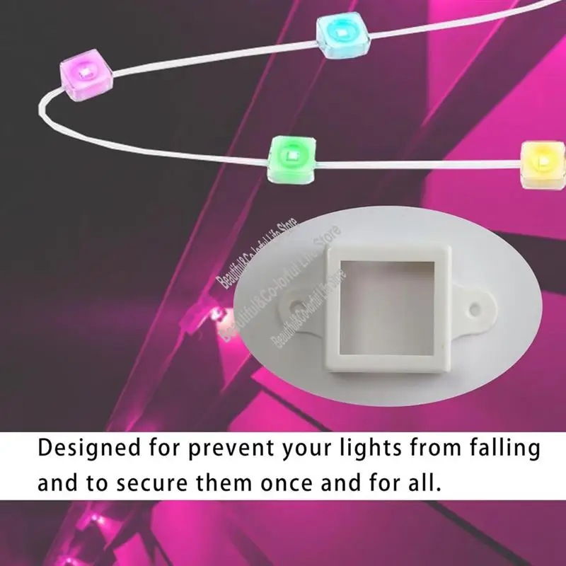 Mount For Govee Outdoor LED Lights (Non-Pro Version) Outdoor LED Light Mounting Brackets For Govee H705 Outdoor Lights-LICG